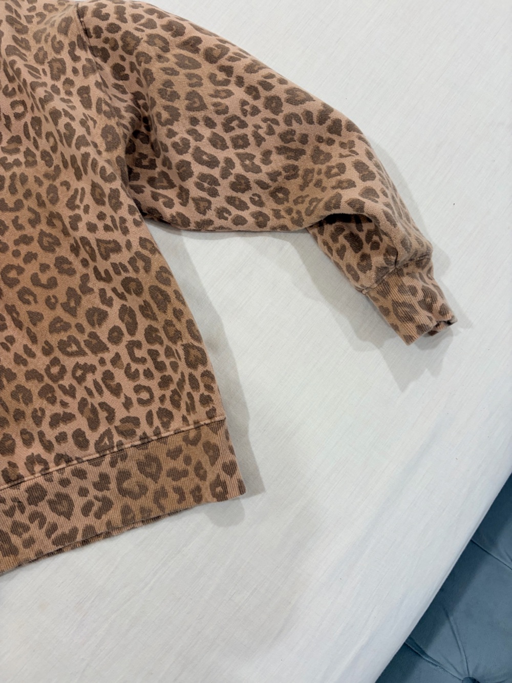 PINK Victoria Secret Cheetah Quarter Zip Hoodie - Picture 9 of 9
